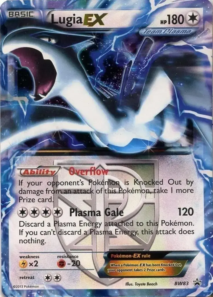 Lugia-EX #BW83 — Black & White Promos