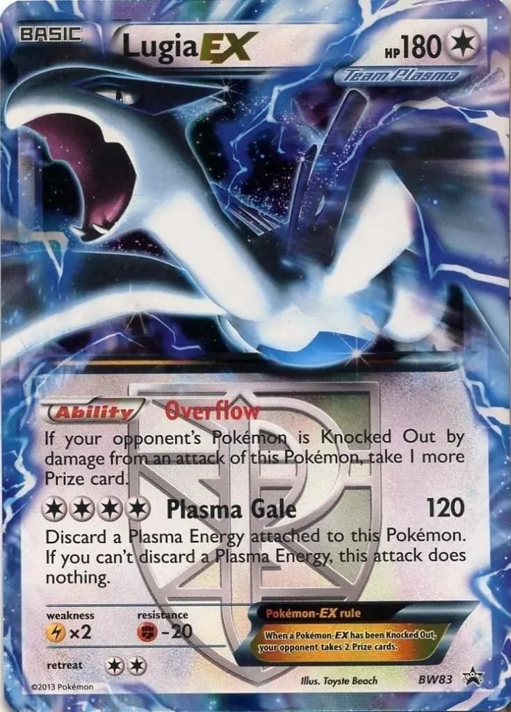 Lugia-EX #BW83 — Black & White Promos