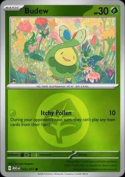 Budew #016 Non Holo — Ascended Heroes