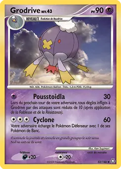 Carte Pokémon Grodrive #53 — Éveil des Légendes