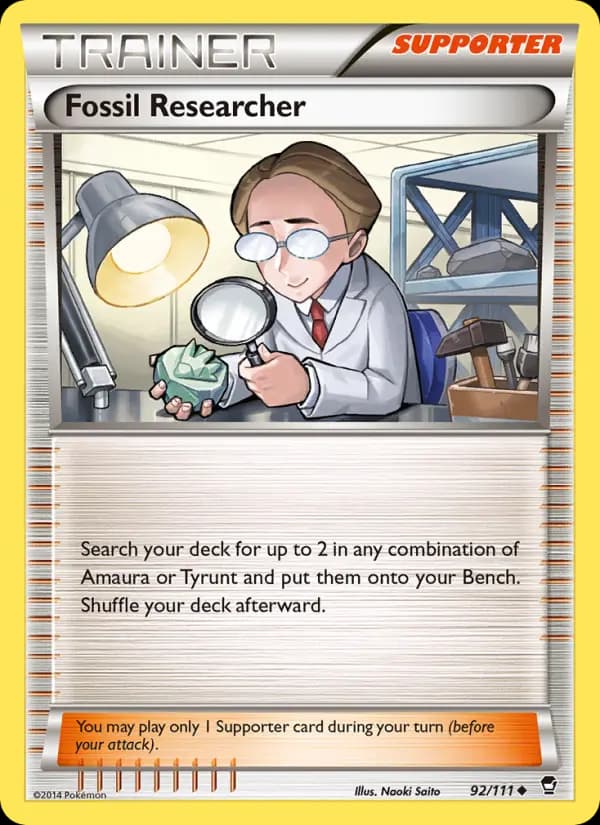 Fossil Researcher #92 — Furious Fists