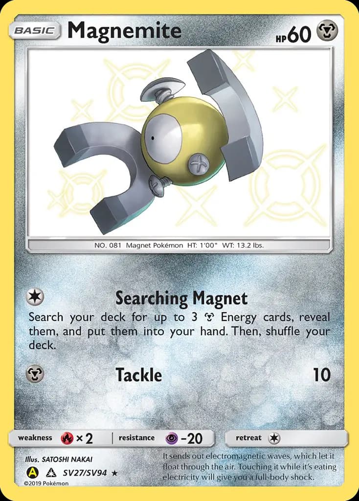 Magnemite #SV27 — Hidden Fates