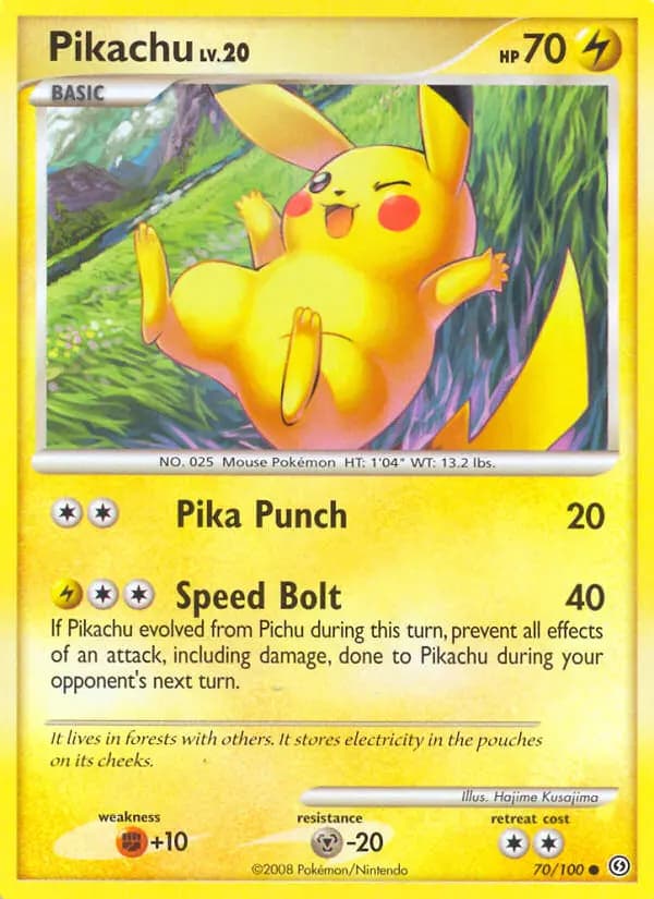 Pikachu #70 — Stormfront