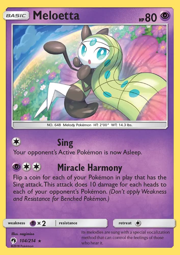 Meloetta #104 — Lost Thunder