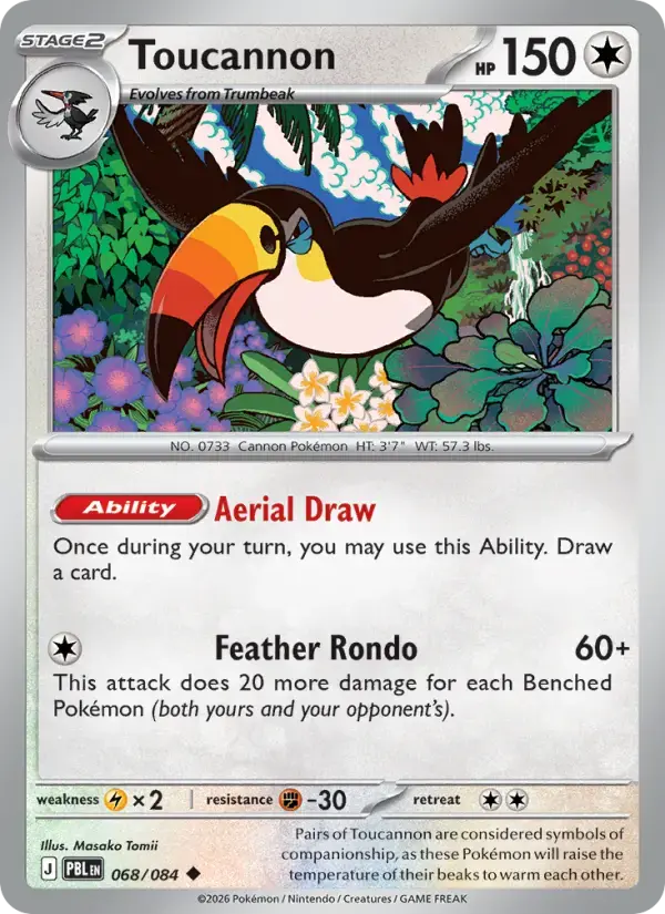 Toucannon #068 — Pitch Black