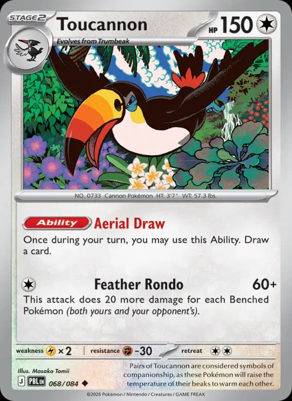 Toucannon #068 — Pitch Black