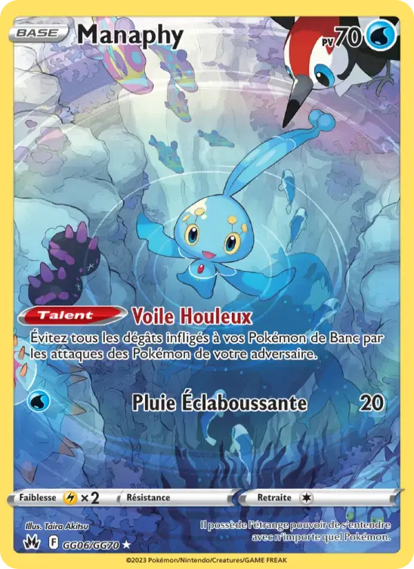 Carte Pokémon Manaphy #GG06 — Zénith Suprême