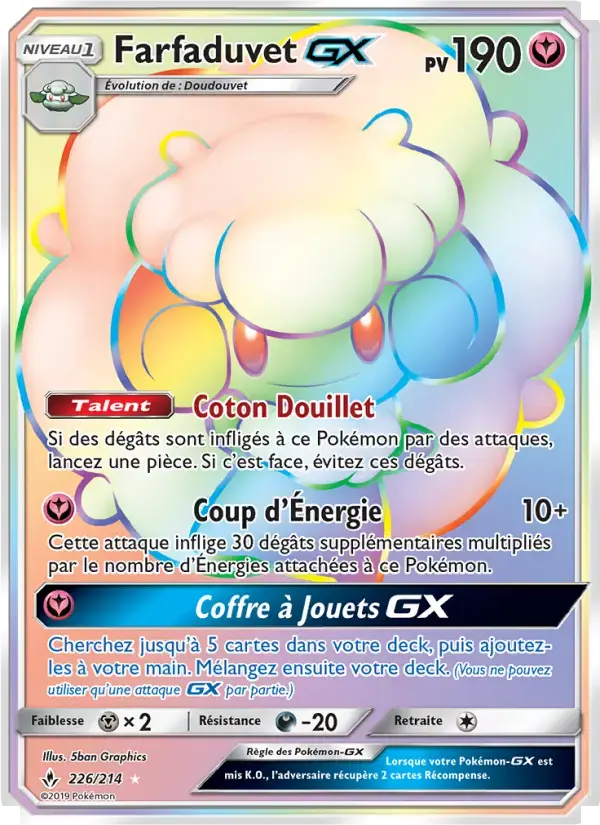 Carte Pokémon Farfaduvet GX #226 — Alliance Infaillible