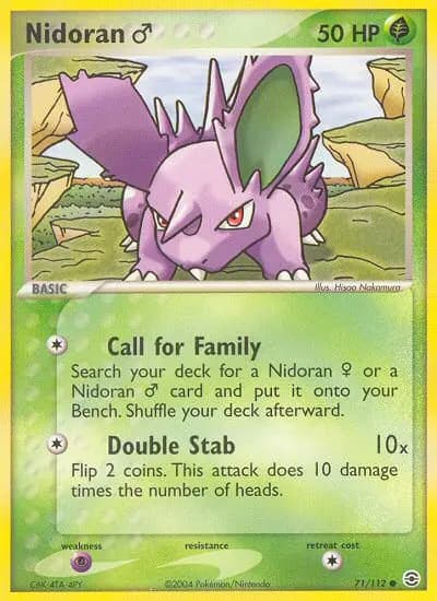 Nidoran♂ #71 — FireRed & LeafGreen
