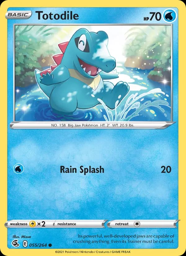 Totodile #55 — Fusion Strike