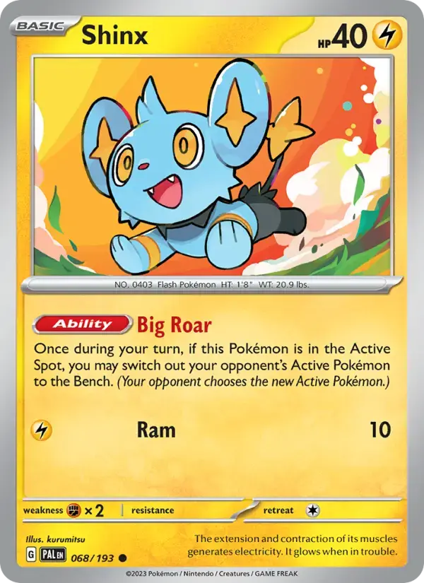 Shinx #068 — Paldea Evolved