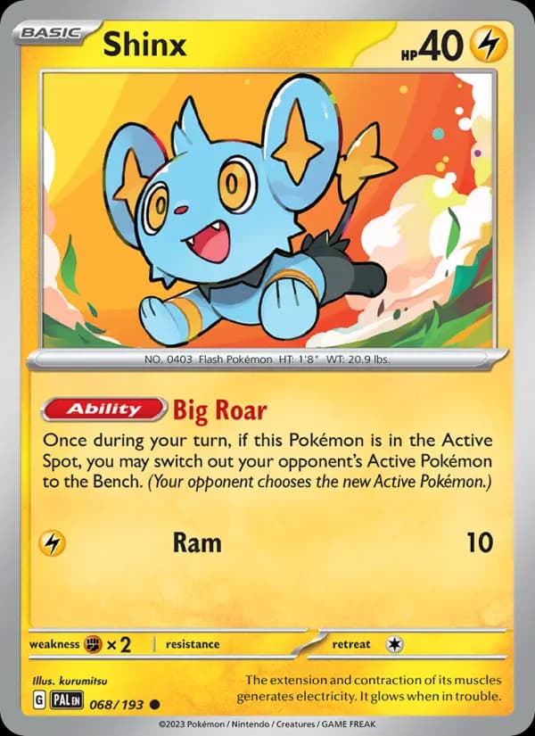 Shinx #068 — Paldea Evolved
