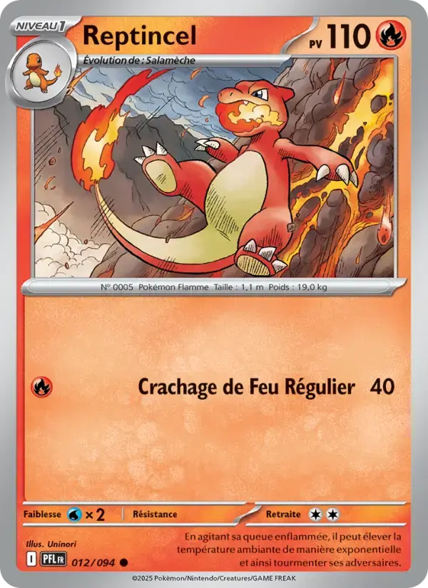Carte Pokémon Reptincel #012 — Flammes Fantasmagoriques