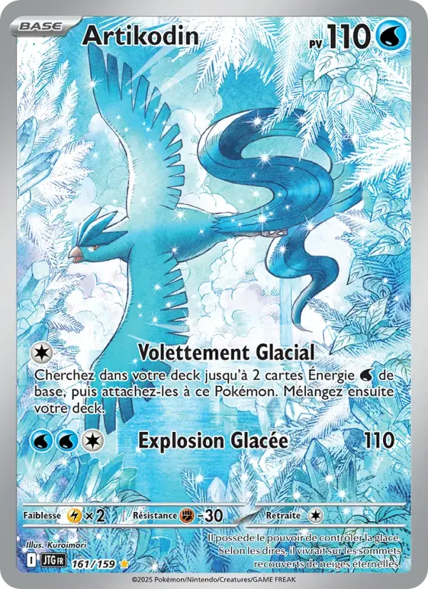 Carte Pokémon Artikodin #161 — Aventures Ensemble