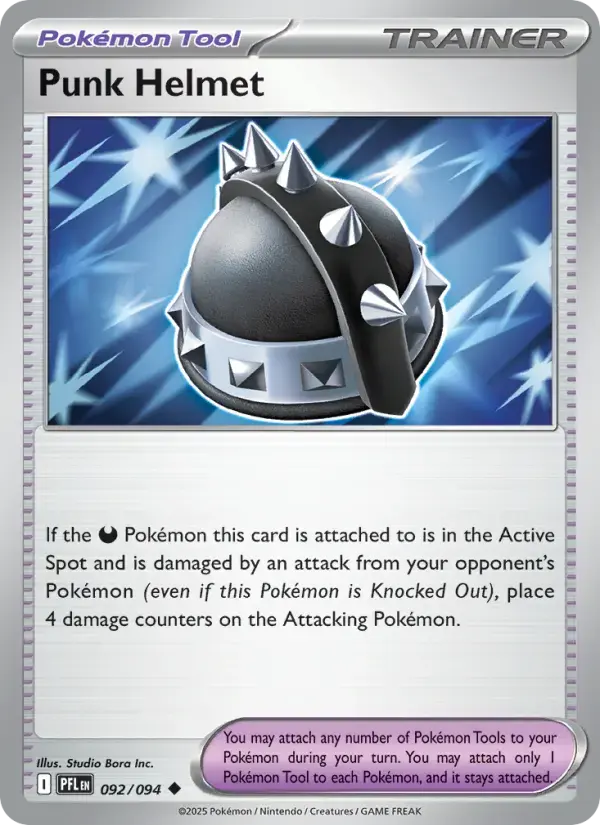Punk Helmet #092 — Phantasmal Flames