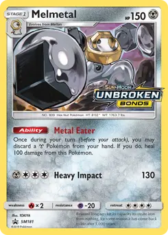 Melmetal #SM181 — Sun & Moon Promos