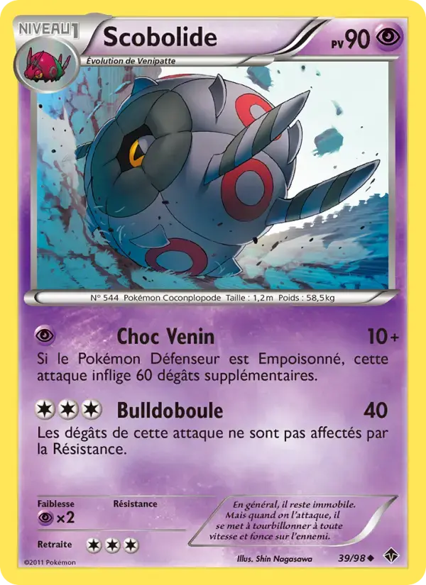 Carte Pokémon Scobolide #39 — Pouvoirs Émergents