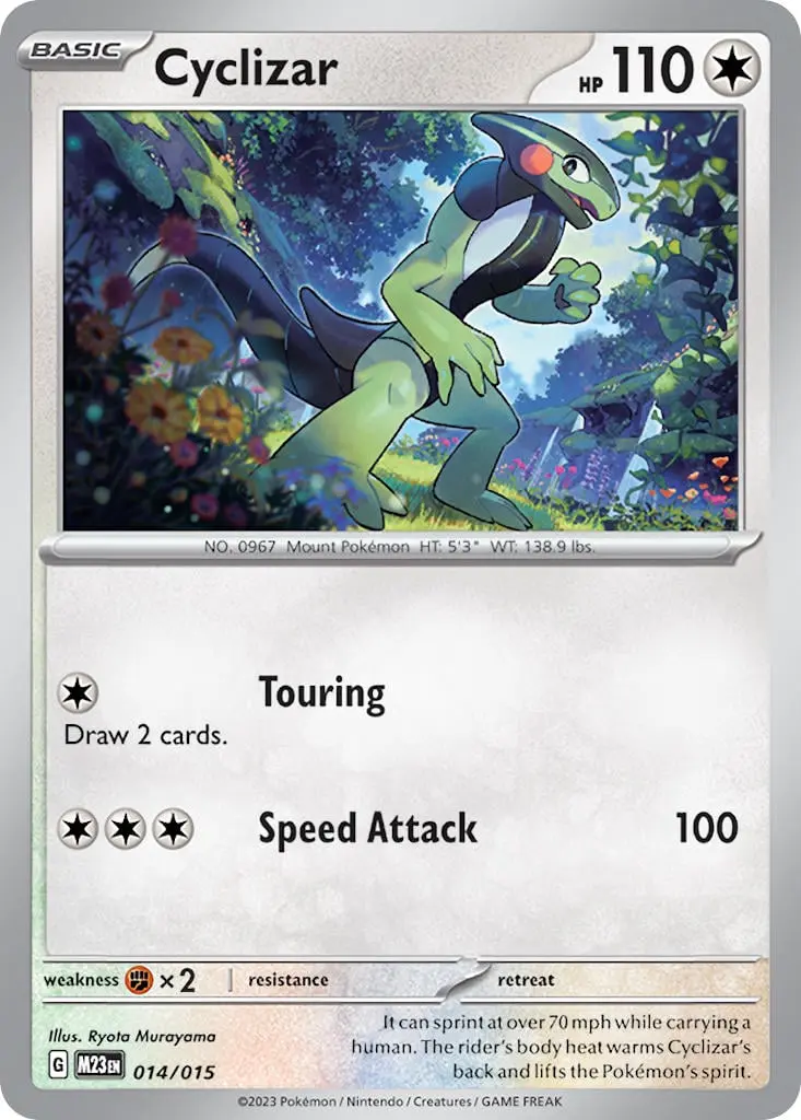 Carte Pokémon Motorizard #14 — 2023 Promo McDonald's