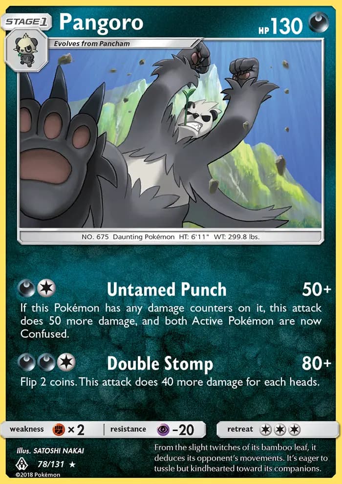 Pangoro #78 — Forbidden Light