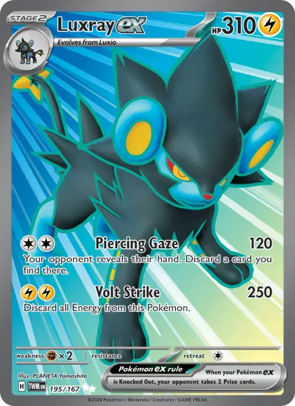 Luxray ex #195 — Twilight Masquerade