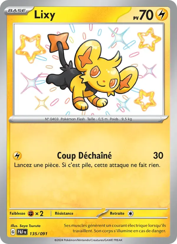 Carte Pokémon Lixy #135 — Destinées de Paldea