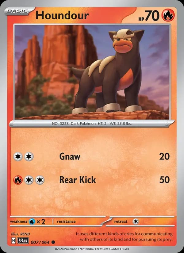 Houndour #007 — Shrouded Fable