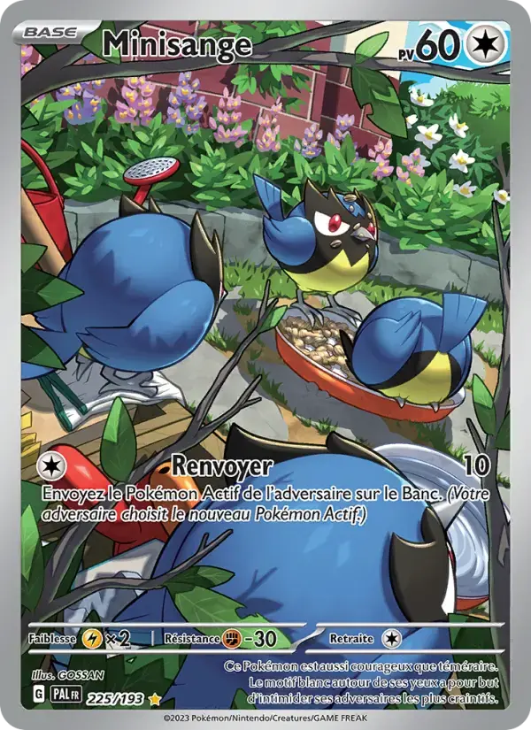 Carte Pokémon Minisange #225 — Évolutions à Paldea