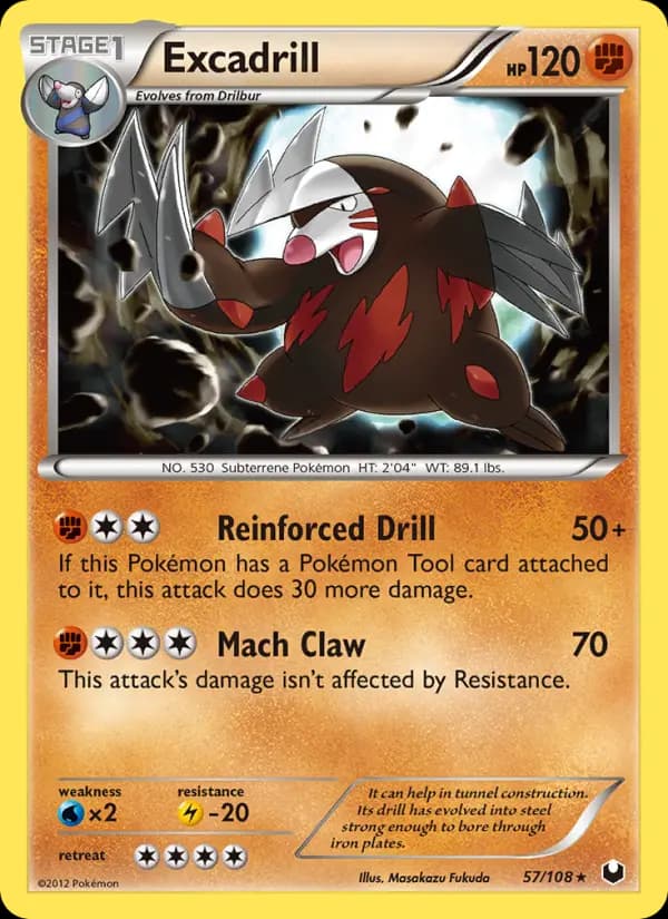 Excadrill #57 — Dark Explorers