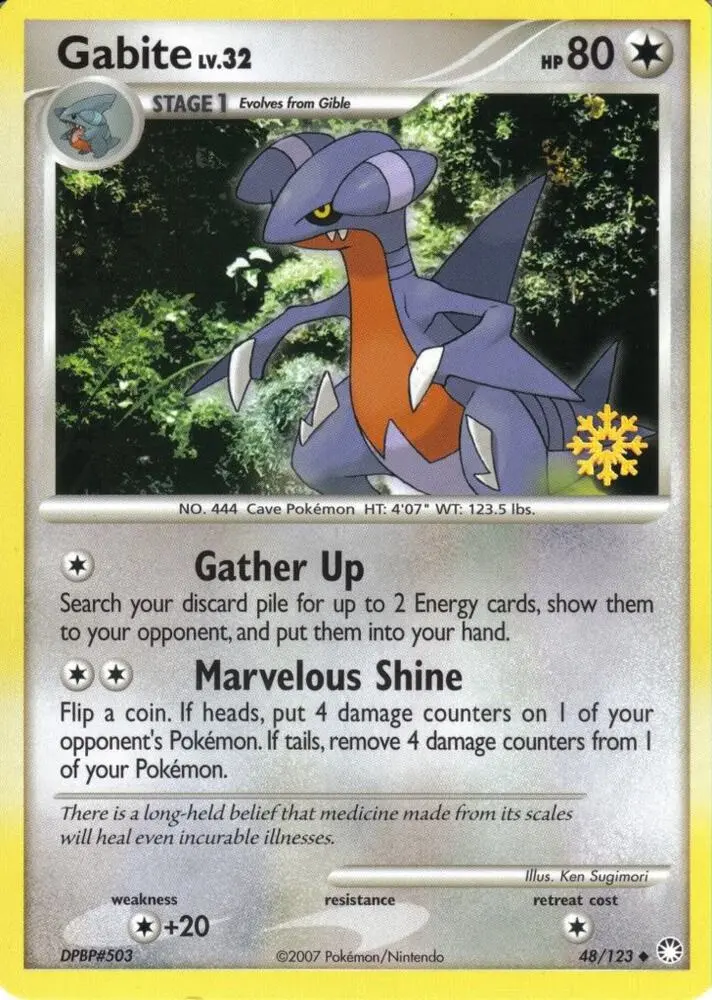 Carte Pokémon Gabite #048 — Countdown Calendar Promos
