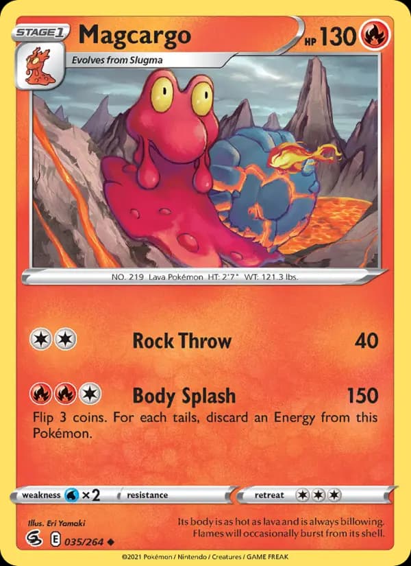 Magcargo #35 — Fusion Strike