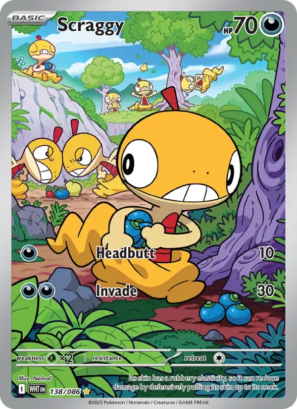 Scraggy #138 — White Flare
