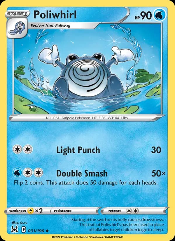Poliwhirl #031 — Lost Origin