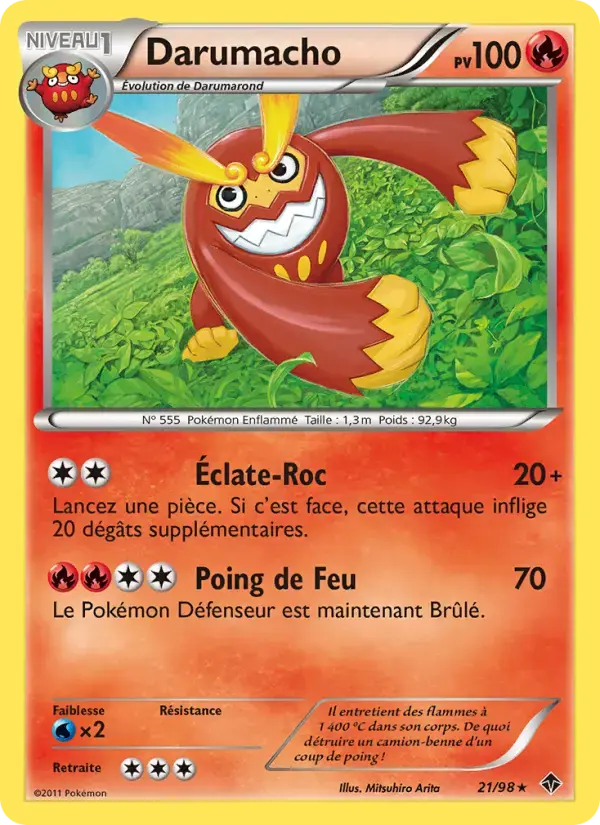 Carte Pokémon Darumacho #21 — Pouvoirs Émergents