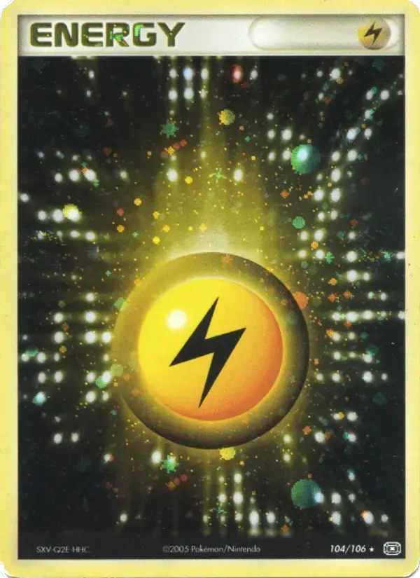 Carte Pokémon Énergie Électrique #104 — Émeraude
