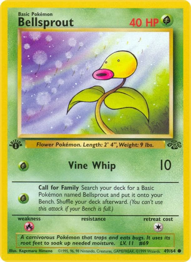 Bellsprout #49 — Jungle
