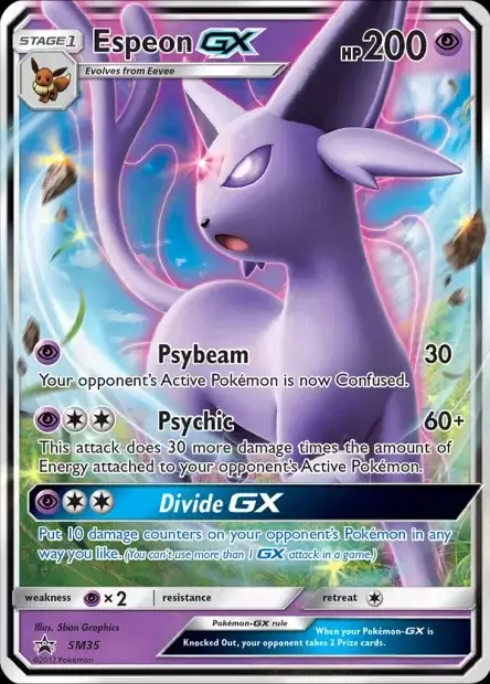 Carte Pokémon Mentali-GX #SM35 — Jumbo