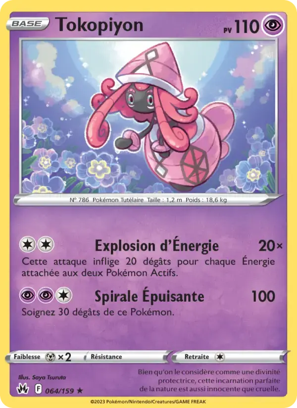 Carte Pokémon Tokopiyon #064 — Zénith Suprême