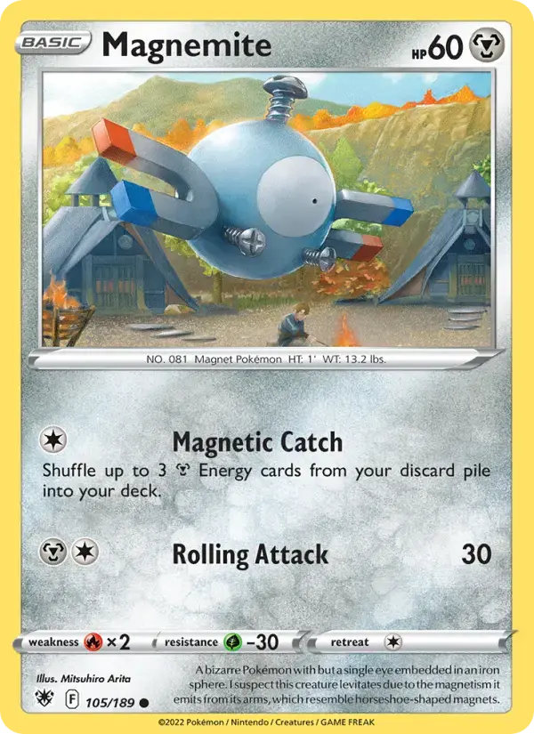 Magnemite #105 — Astral Radiance