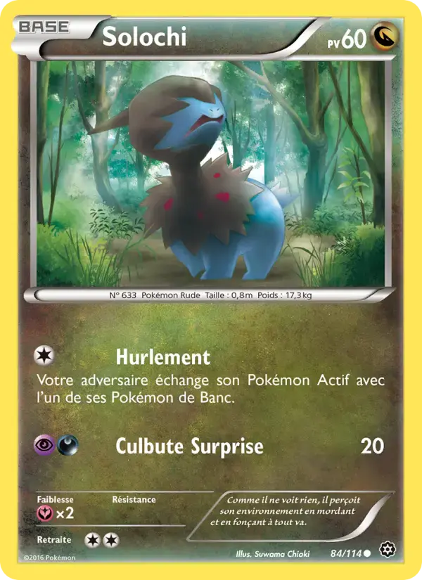 Carte Pokémon Solochi #84 — Offensive Vapeur