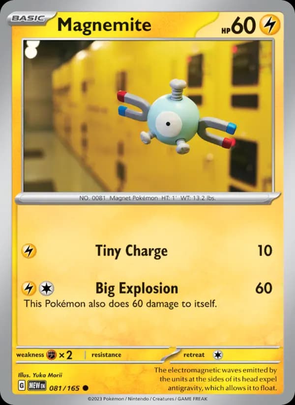 Carte Pokémon Magnéti #081 — Pokémon 151