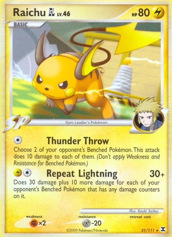 Raichu GL #31 — Rising Rivals