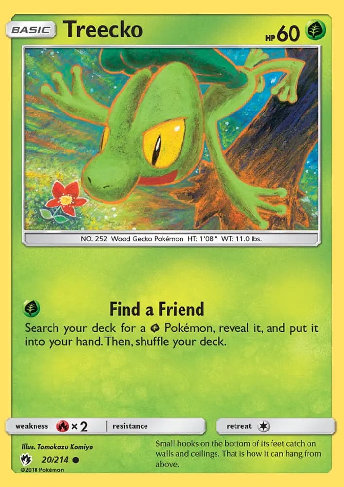 Treecko #20 — Lost Thunder
