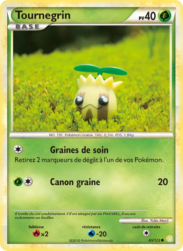 Carte Pokémon Tournegrin #85 — HeartGold SoulSilver