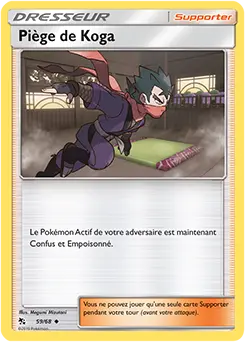 Carte Pokémon Piège de Koga #59 — Destinées Occultes