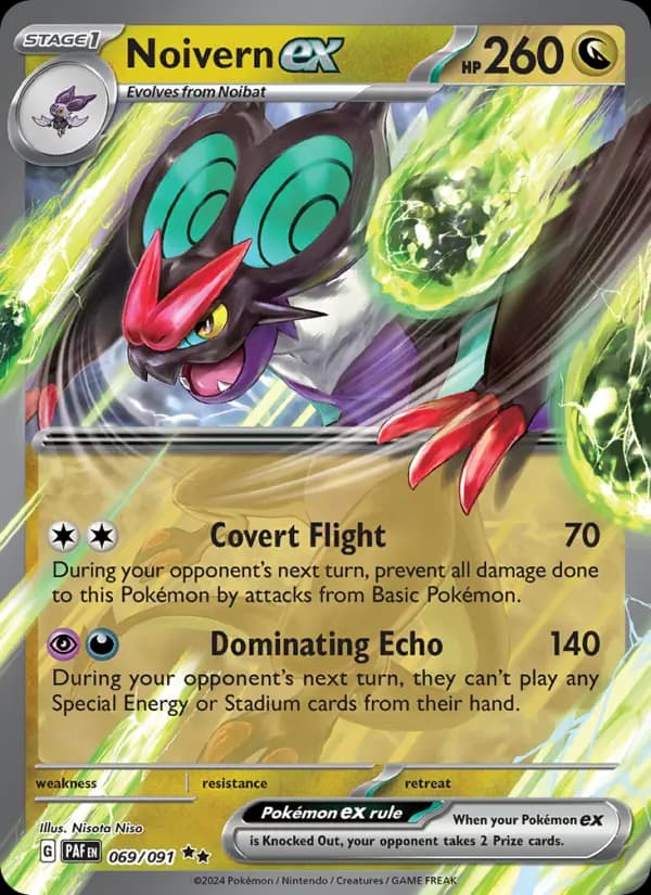 Noivern ex #069 — Paldean Fates