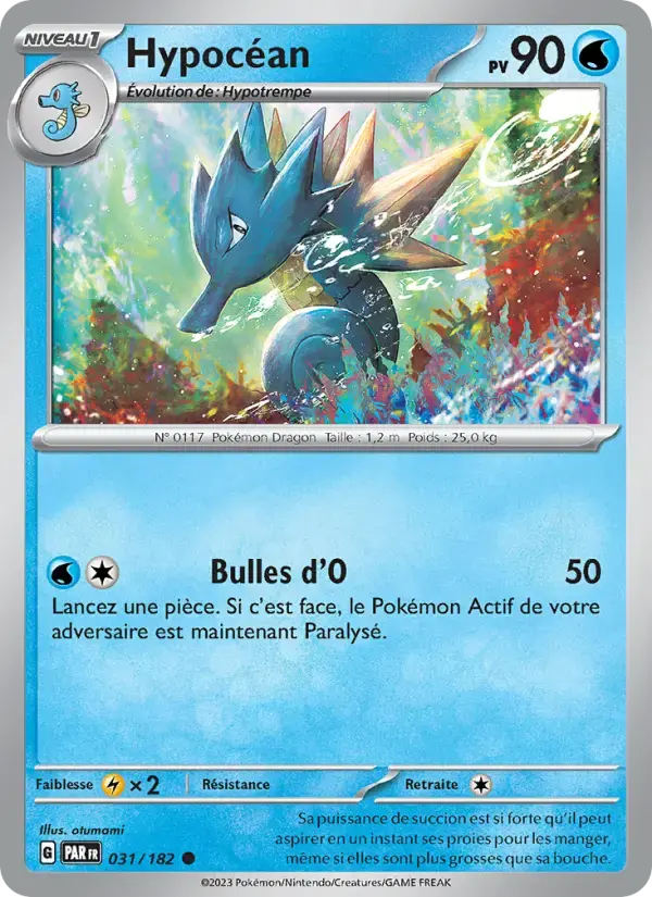 Carte Pokémon Hypocéan #031 — Faille Paradoxe