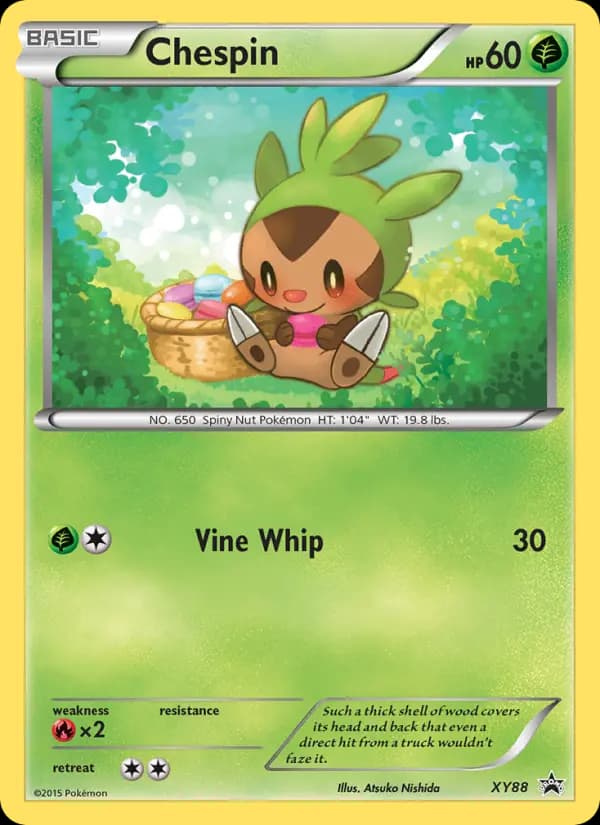 Chespin #XY88 — XY Promos