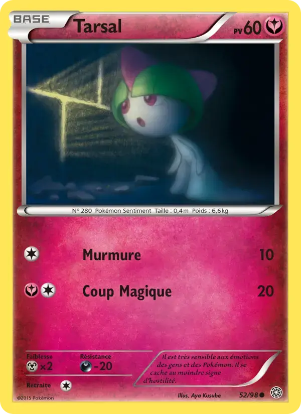 Carte Pokémon Tarsal #52 — Origines Antiques