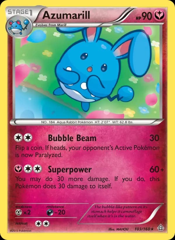 Azumarill #103 — Primal Clash