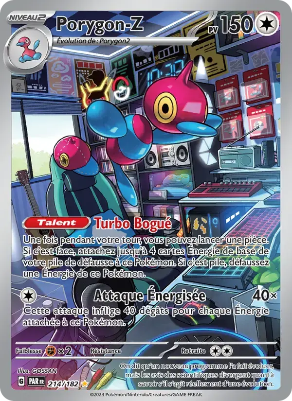 Carte Pokémon Porygon-Z #214 — Faille Paradoxe